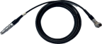 Waygate Krautkramer Ultrasonic Cable, Lemo 00 Straight to Lemo 00 Right Angle, 6 ft